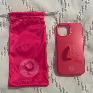 Loopy Case Coral Grip Phone Case